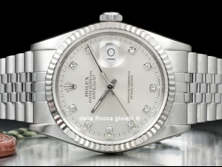 Ролекс (Rolex) Datejust 36 Argento Jubilee Silver Lining Diamonds 16234